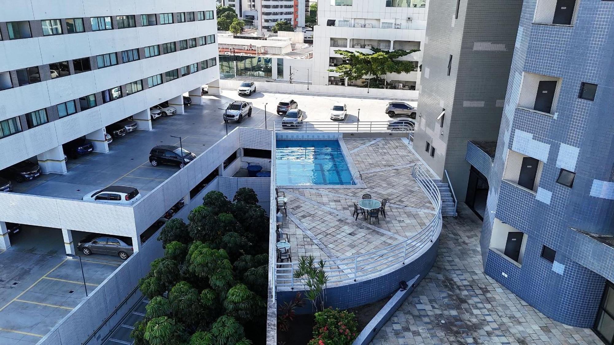Flat No Condominio Metropolis - Ilha Do Leite Ρεσίφε Εξωτερικό φωτογραφία