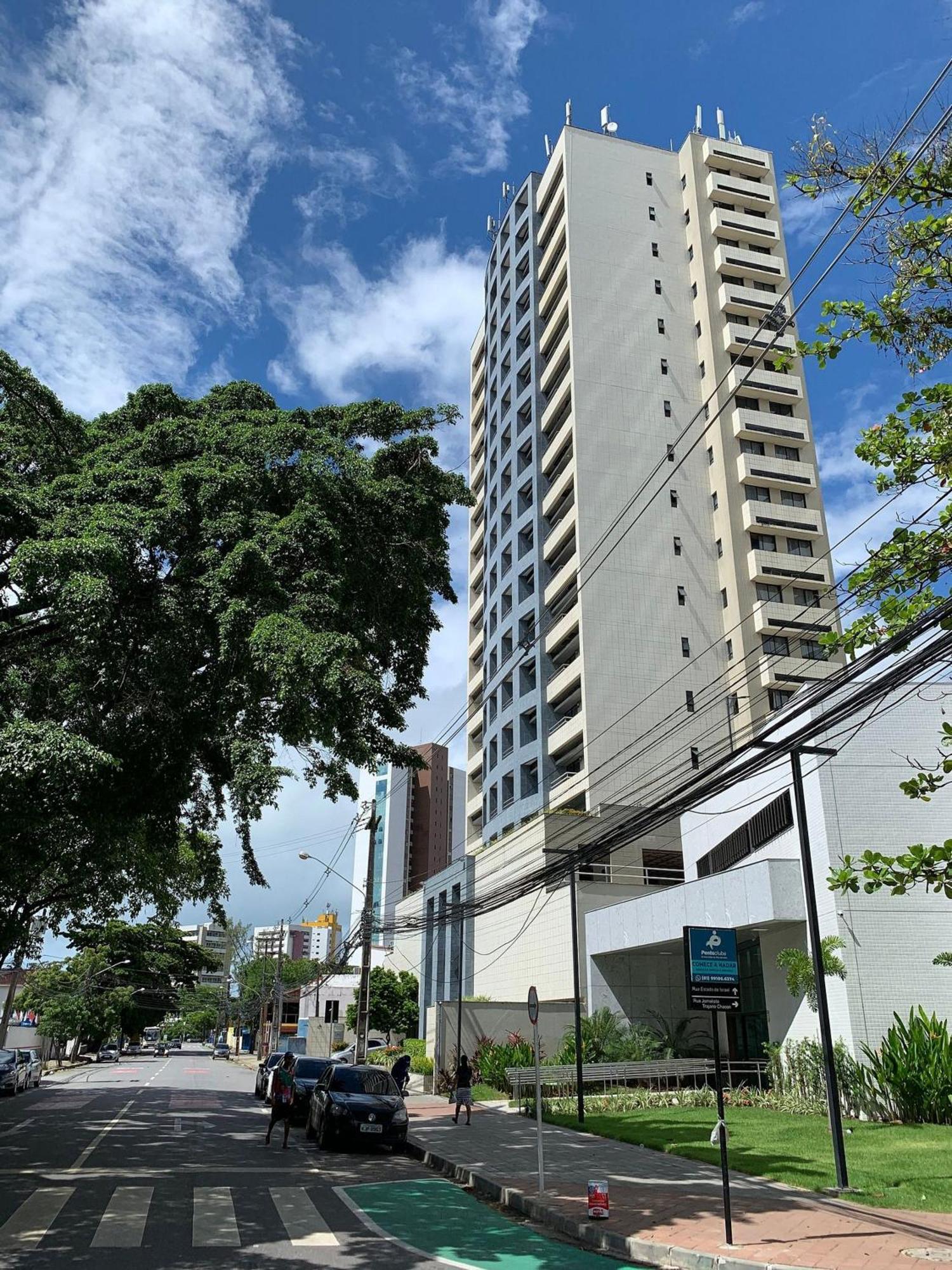 Flat No Condominio Metropolis - Ilha Do Leite Ρεσίφε Εξωτερικό φωτογραφία