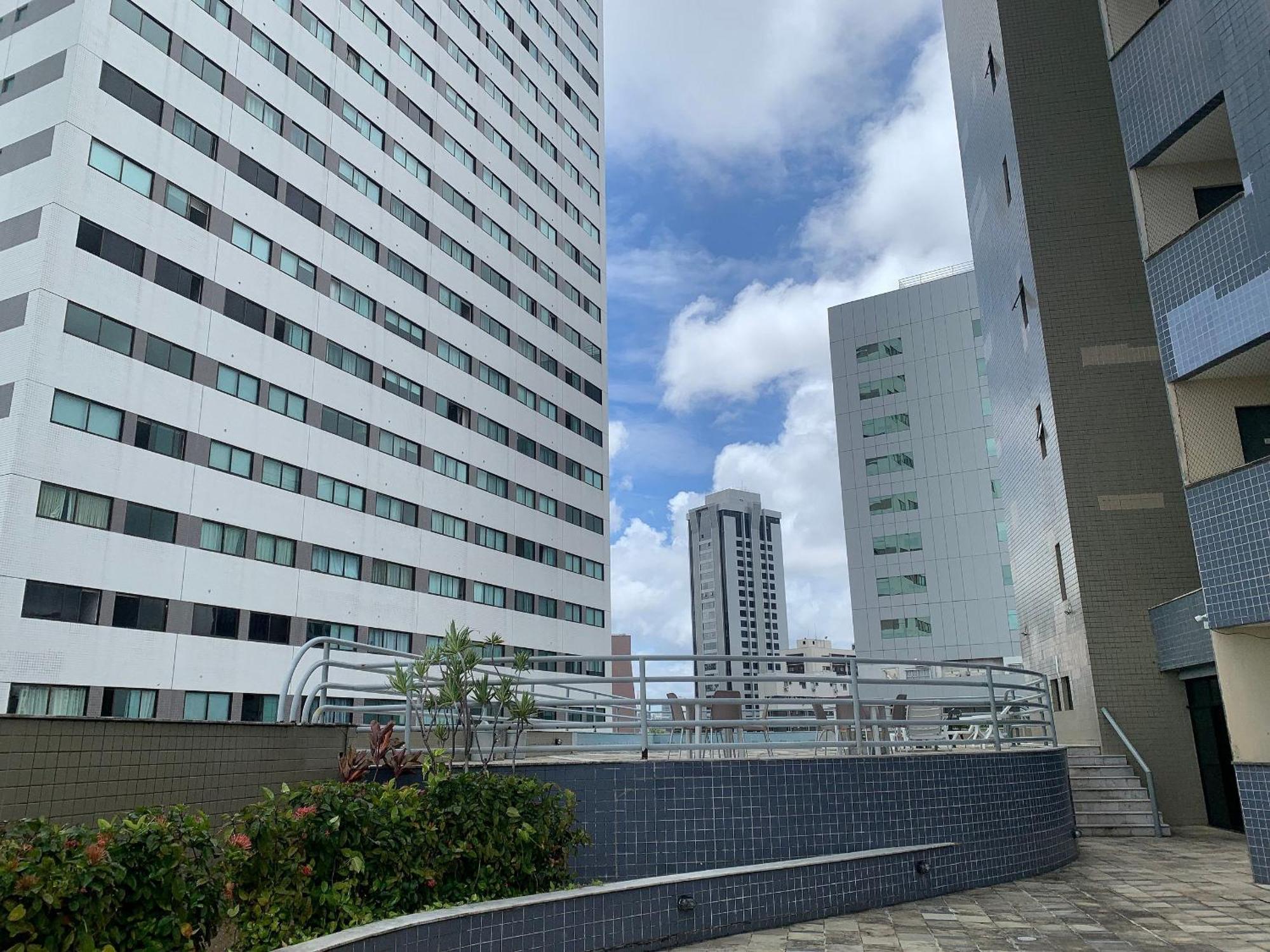 Flat No Condominio Metropolis - Ilha Do Leite Ρεσίφε Εξωτερικό φωτογραφία